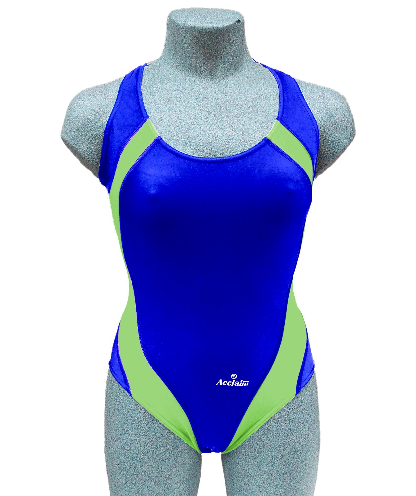 Acclaim Maldivas Mujer SPORTS Corredor Espalda Tiras Bañador Azul Real Talla 8
