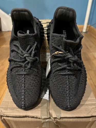 Adidas Yeezy Boost 350 V2 Black Reflective (FU9007) Size 6 Men’s - Brand New - 第 10/13 張圖片