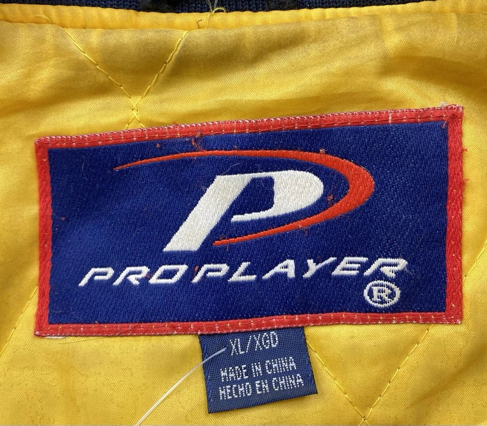 Vintage Pro Player Chargers NFL Leather Varsity Jacket Size XL - Image 3 of 4