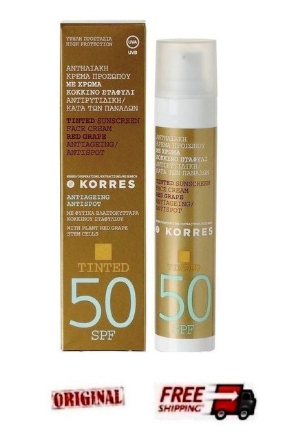 korres tinted sunscreen