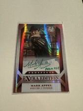 2013 panini elite extra edition baseball Mark Appel Auto /10 #101 Green Ink 