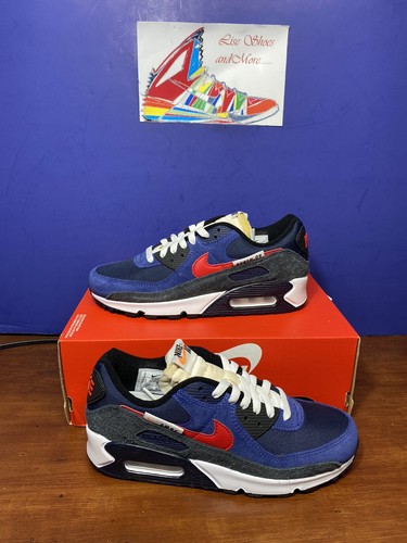 RARE SIZE 8 Mens NIKE AIR MAX 90 SE DEEP ROYAL AMRC AIR MAX RUNNING CLUB |  eBay