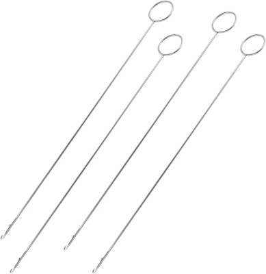 Sewing Loop Turner Hook, Needle Hook with Latch, Tongue Crochet Tool 4Pcs