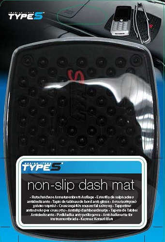 TYP S AUTO VAN MOBIL GPS ARMATURENBRETT ARMATURENBRETT ANTIRUTSCH PAD GRIFFMATTE 145 X 110 MM SCHWARZ - Bild 2 von 4