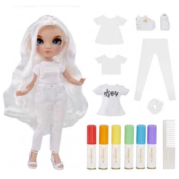 GIOCATTOLO Rainbow High Color & Create Fashion Doll Blue Eyes