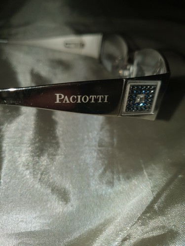 CESARE PACIOTTI occhiali vista metallici eyeglasses con Swarovski | eBay