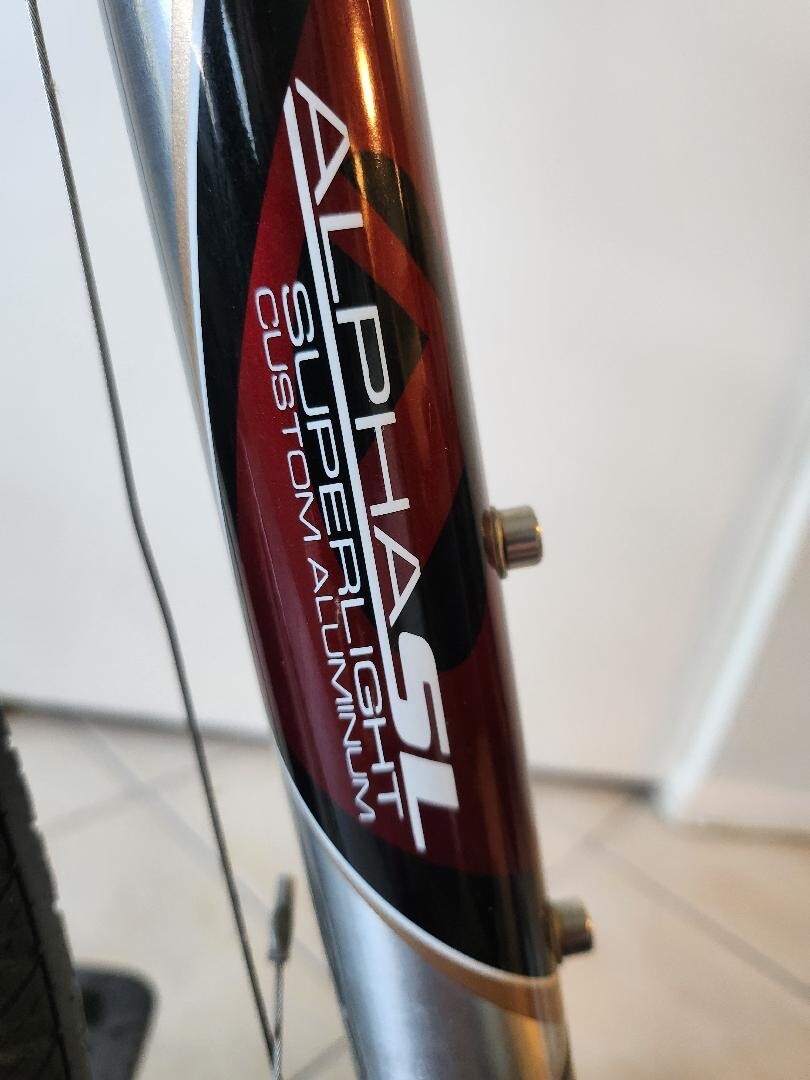 Trek 7500 Multitrack super light custom aluminum, silver candy