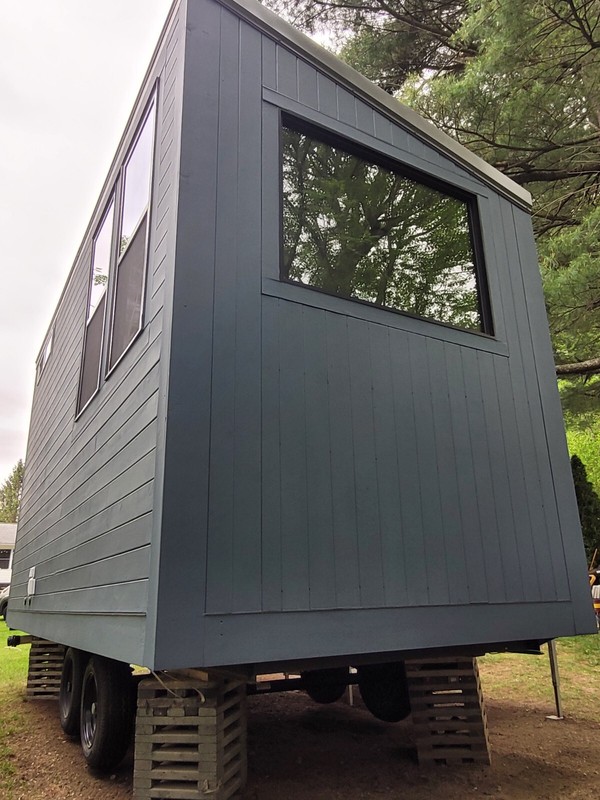 Tiny Home on Wheels, 8x24 Trailer with Hookups, Storage Loft, Ready to Live In - thumbnail 6