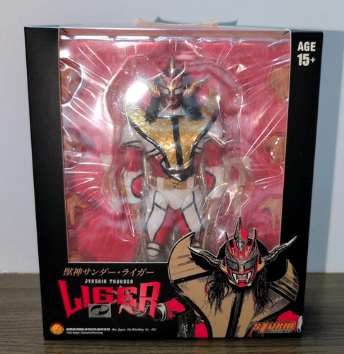 Jushin Thunder Liger Storm Collectibles NJPW Japan Pro Wrestling Figure WWE - Picture 2 of 11