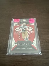2022 Panini Rookies & Stars - Crusade Red Plaid #CR-6 Christian McCaffrey 50/80