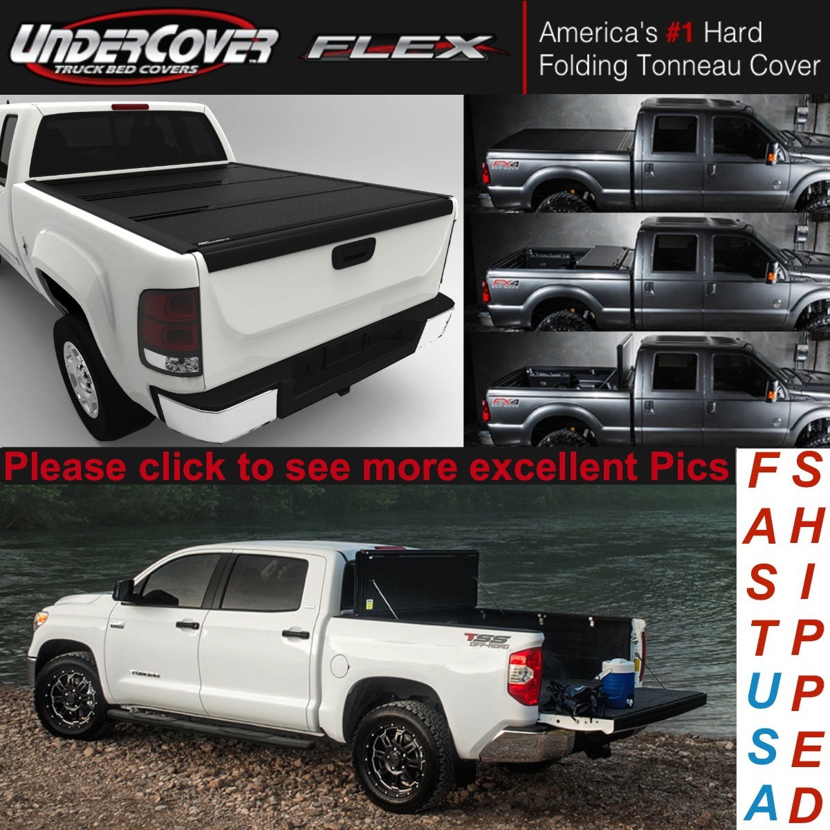 Undercover Fx11001 Flex Tonneau Cover Fits 2005 Chevy Chevrolet Colorado 6 Bed Ebay