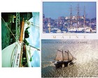MAINE WINDJAMMERS (3) Continental Chrome Postcards Lot #2