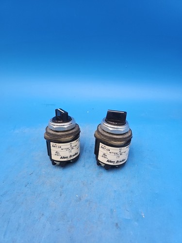 LOT OF 2 Allen Bradley 800T-U4 Series Q Potentiometer Switch