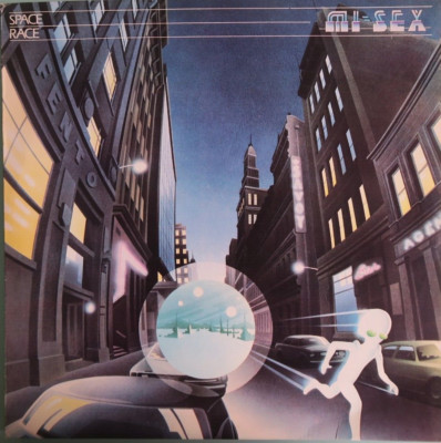 Mi-Sex Space Race Australia CBS pressing 12'' vinyl Lp 1980 rare OZ rock