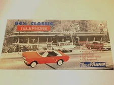 NIB Classic Red Convertible Telephone 64 1/2 TeleMania