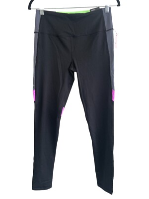 Victorias Secret VSX Sport Knockout Tight Black Womens Size M Pull On NWT