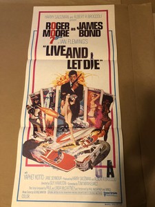 Live And Let Die Original Australian Movie Poster Daybill Roger Moore Ebay Live And Let Die Original Australian Movie Poster Daybill Roger Moore Ebay