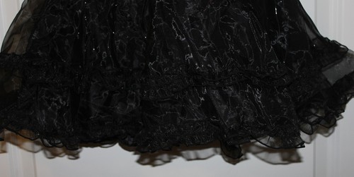 Mini Skirt Size Small Halter Red Black Role Play Costume Theater - Picture 4 of 6