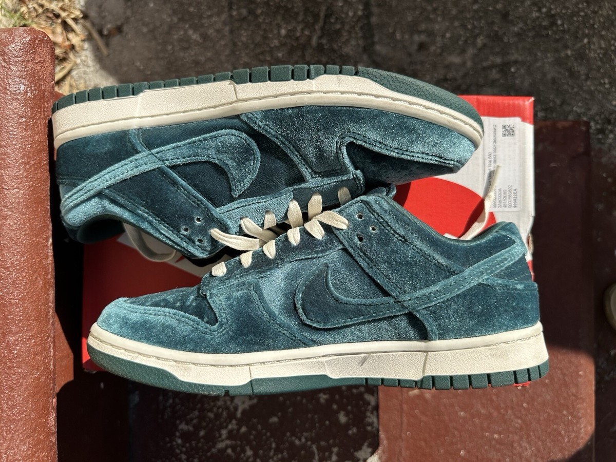 ★日本未発売★海外限定★日本未入荷★ ベルベット DZ5224-300 Nike Dunk Low Dark Atomic Teal/Velvet, DZ5224-300, Women's