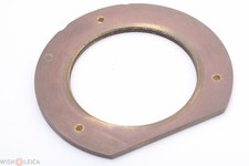   FLANGE, LENS MOUNT RING 63.5MM DI INNER DIAMETER THREAD ANTIQUE THICK BRASS