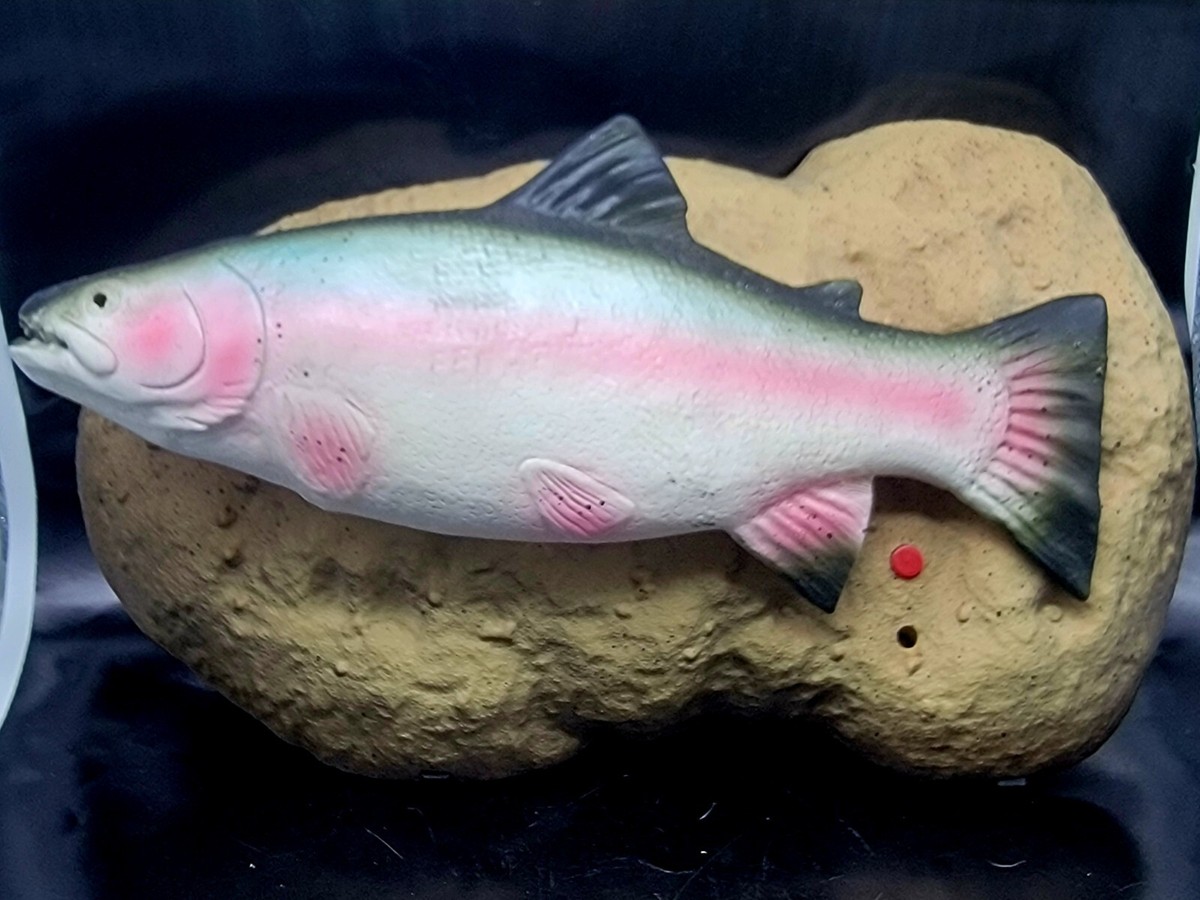 Gemmy 1999 Travis The Singing Trout Rainbow Trout READ DESCRIPTION