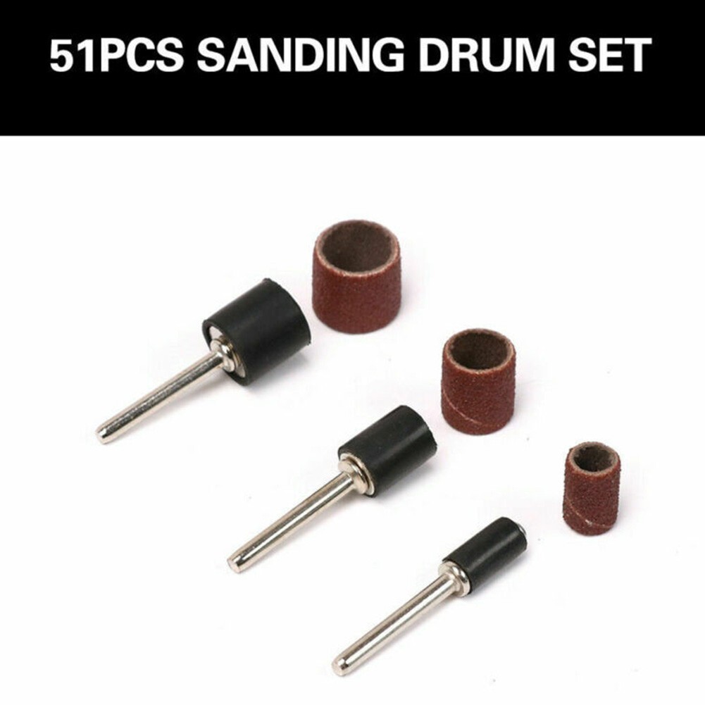 MANCHES DE TAMBOUR De Pon?age Robustes Avec 2 Mandrins Pour Outil