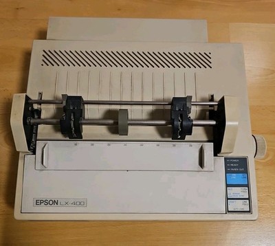 Epson LX-400 Vintage Nadeldrucker Matrixdrucker Retro Computer Drucker Original 