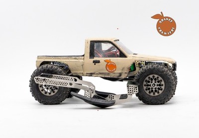 SCX24 Sliver Pro Stainless. 15° skid, adjustable geometry, sliders, mag mounts