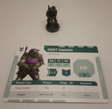Halo Flashpoint - ODST Captain *Single Miniature & Card*