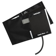 Adcuff Adult Cuff Arm Reusable Blood Pressure Cuff 845-11ABK-1 Black 1 Each