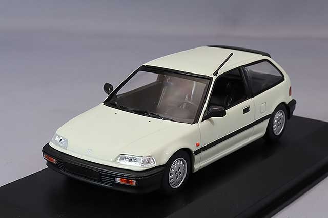 MAXICHAMPS 940161500 1/43 HONDA CIVIC 1990 WHITE Diecast