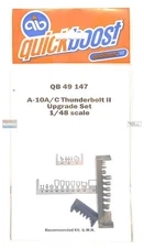 QBT49147 1:48 Quickboost A-10A A-10C Thunderbolt II Upgrade Set (GWH kit)