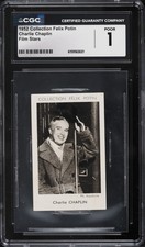 1952 Collection Felix Potin Charlie Chaplin CGC 1 PR