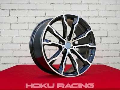 4X 20'' 699M X3M X4M Style 5X112 Schwarz Poliert Felgen passend für BMW X3 X4 ...