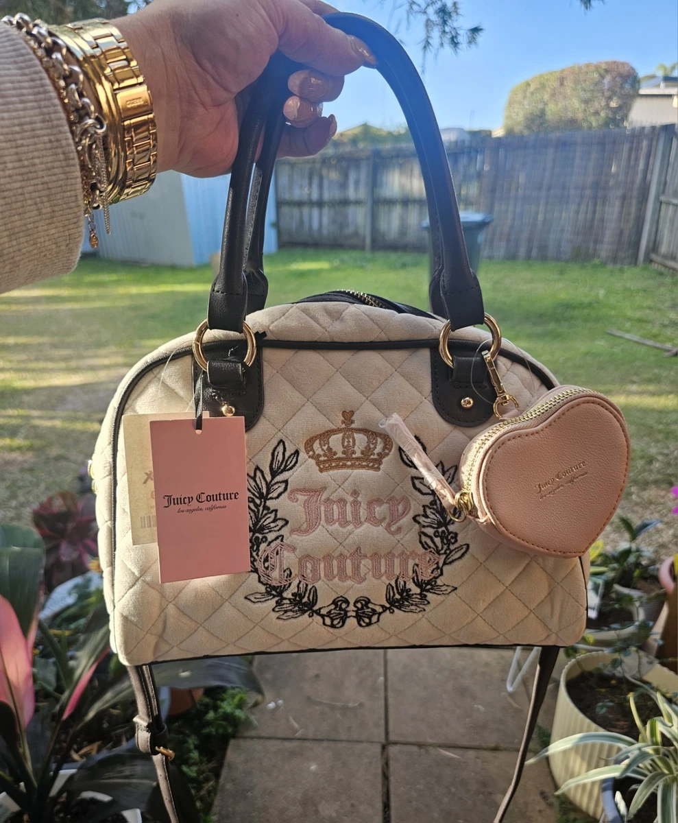 Juicy Couture Satchel/Top Handle Bag Velvet Exterior Bags