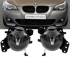 Nebelscheinwerfer Set HB4 Klarglas Chrom passt f�r BMW 5er E60 E61 M Paket