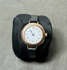 Antique Rolex W & D / Wilsdorf & Davis Gold Watch - 9c - For Parts Or Repair