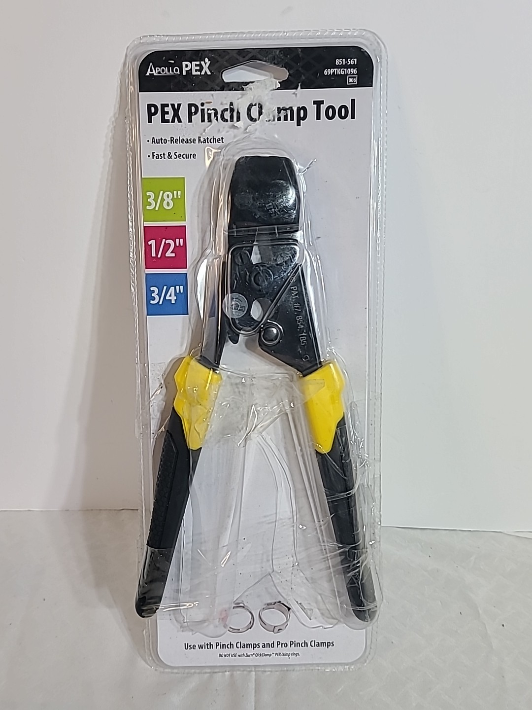 Apollo 851-561 PEX Clamp Tool 3/8" to 3/4"