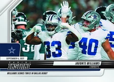 2025-26 Panini Instant NFL #51 Javonte Williams Dallas Cowboys PRESALE