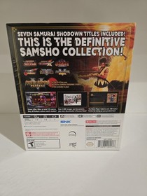 Samurai Shodown NeoGeo Collection Nintend Switch Collectors Edition- Sealed