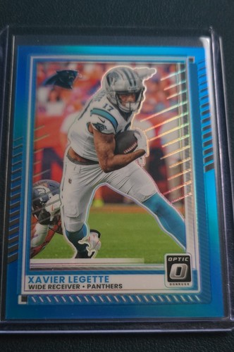 2025 Panini Donruss Optic - Xavier Legette #92 Blue Prizm /249
