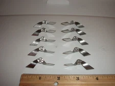 LOT OF 10 WOODCHOPPER PROPELLERS FOR FISHING LURES ALL NEW CHOPPER PROPS USA