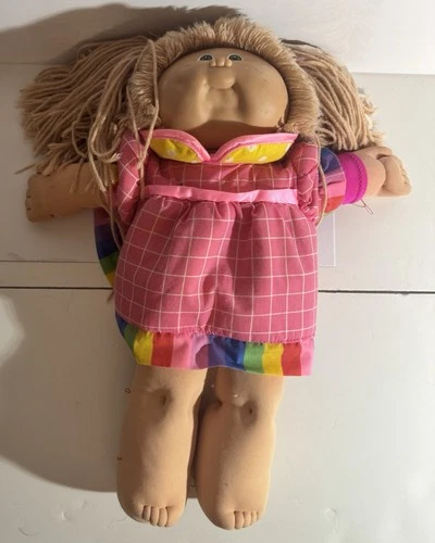 Vintage Cabbage Patch Kids 1986 Girl Lemon Ponies Circus Clown Outfit