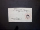 GB Stationery QV 1d pink undated 'W.H.SMITH' advertising ring Wrapper H&B AR25