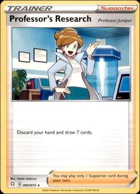 Pokemon - Professor's Research #060/072 - SHF Rare