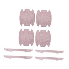 Universal Car Door Handle Protective Film Reflective Stickers Anti-Scratch,