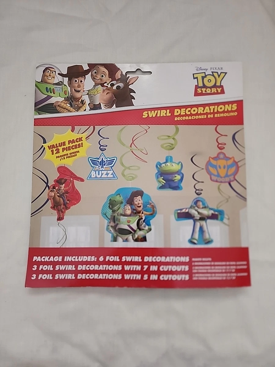 Palloncini Toy Story Party - 5 Pezzi In Lattice 28 Cm - Gonfiabili Ad Aria O Elio - Amscan - 6