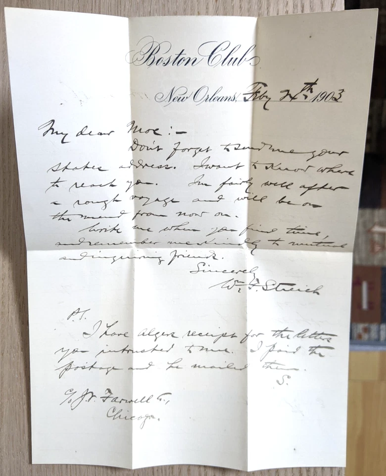 Cuyamel Fruit Co.'s W. Streich/NOL--US CONS. A. Moe, Tegucigalpa, HN/3, 2-C./'03 - Image 3 of 3