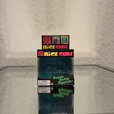 Nee Doh Nice Cube - Super Solid Squish  Blue - Brand New/Factory Sealed 