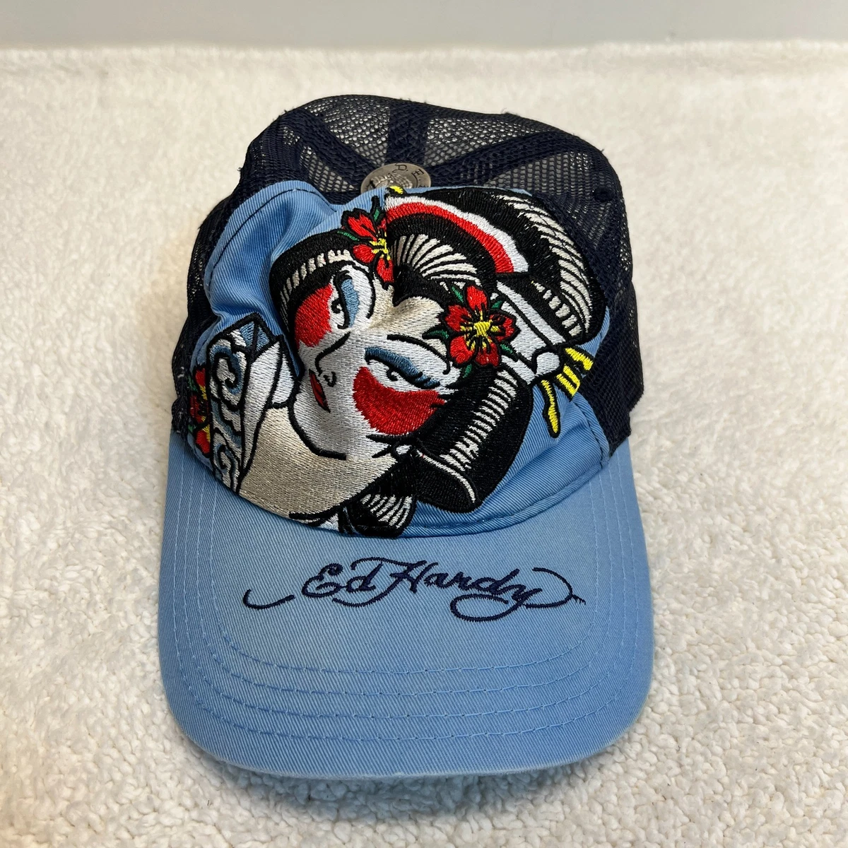 Ed Hardy Cotton Blue Hats for Men for sale | eBay